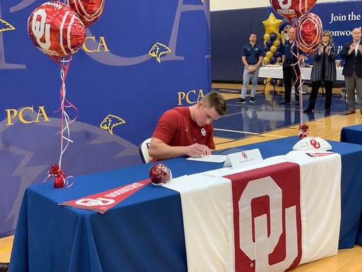 Easton Reeves signs with OU.
