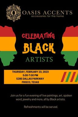 Black Illustration Celebrate Black History Month P